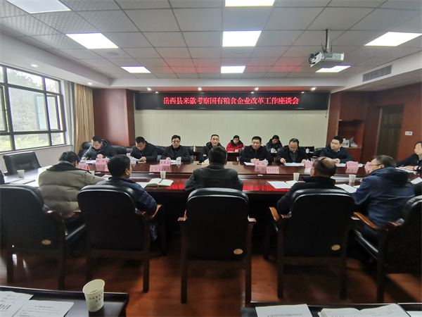 2月10日，岳西縣來歙考察國有糧食企業(yè)改革工作.jpg