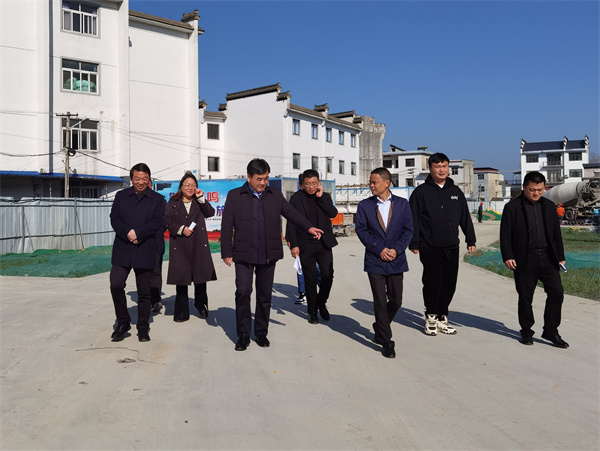 3月14日，縣委副書記吳志平帶隊督察鄰里中心項目。.jpg