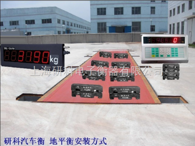 SCS-B-50吨出口式汽车地磅如雷贯耳!-上海研科电子衡器有限公司